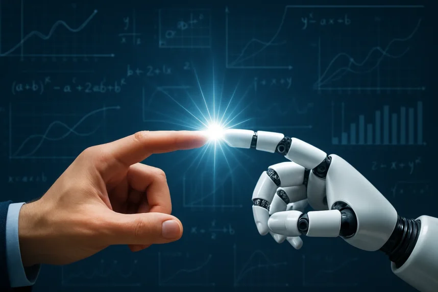 człowiek i AI łączą siły